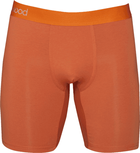 Wood Underwear wood orange men's biker brief - Wood Underwear - Flyclothing LLC