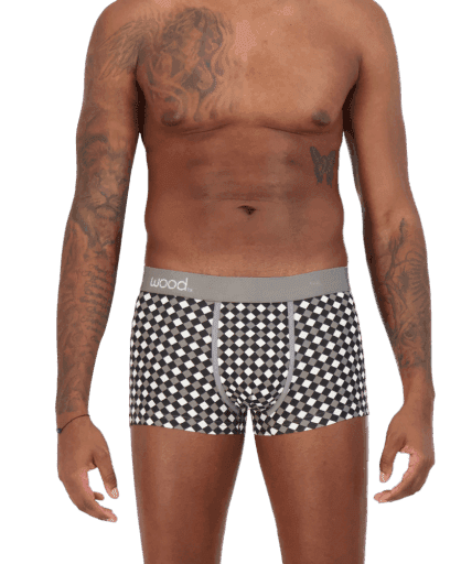 Wood Underwear bw dimension men's trunk - Wood Underwear - Flyclothing LLC