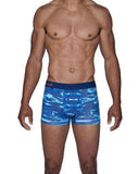 Wood Underwear blue liquid men's trunk - Wood Underwear - Flyclothing LLC
