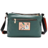 Nicole Lee USA Eco-Leather Adjustable Strap Crossbody Bag - Trendsi - Flyclothing LLC