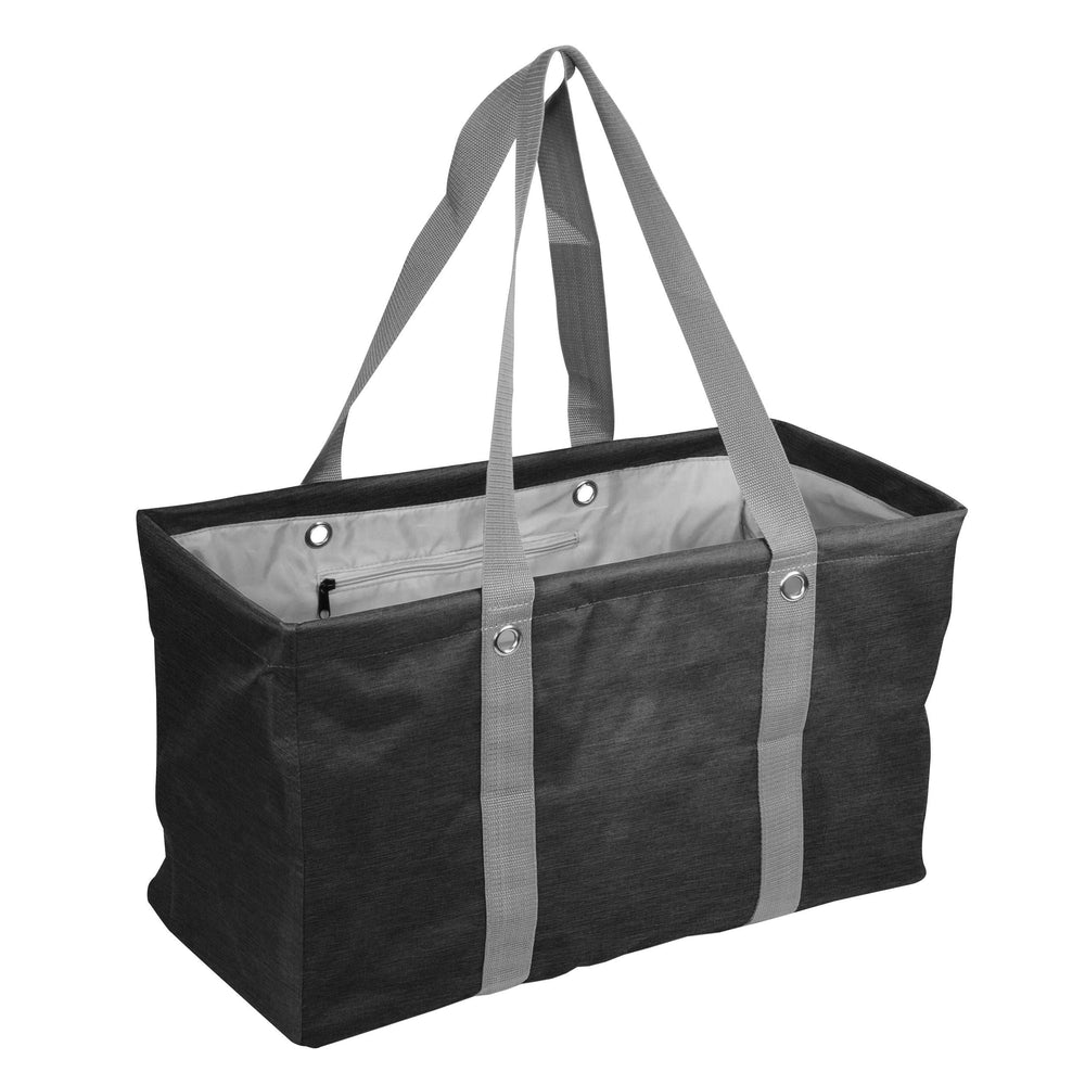 Plain Black Crosshatch Picnic Caddy - Logo Brands - Flyclothing LLC