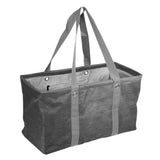 Plain Charcoal Crosshatch Picnic Caddy - Logo Brands - Flyclothing LLC