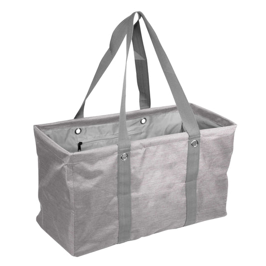 Plain Gray Crosshatch Picnic Caddy - Logo Brands - Flyclothing LLC