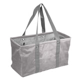 Plain Gray Crosshatch Picnic Caddy