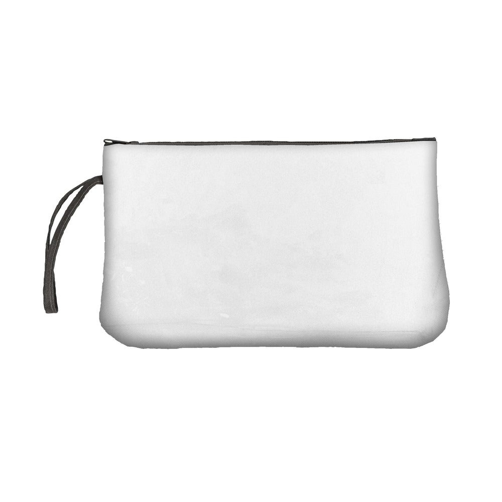 Plain Black Clear Wristlet - Logo Brands - Flyclothing LLC