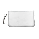 Plain Black Clear Wristlet - Logo Brands - Flyclothing LLC