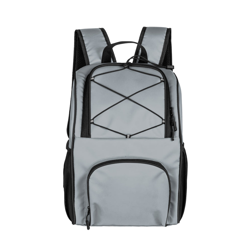 Plain Gray 24 Can Flex Backpack Cooler