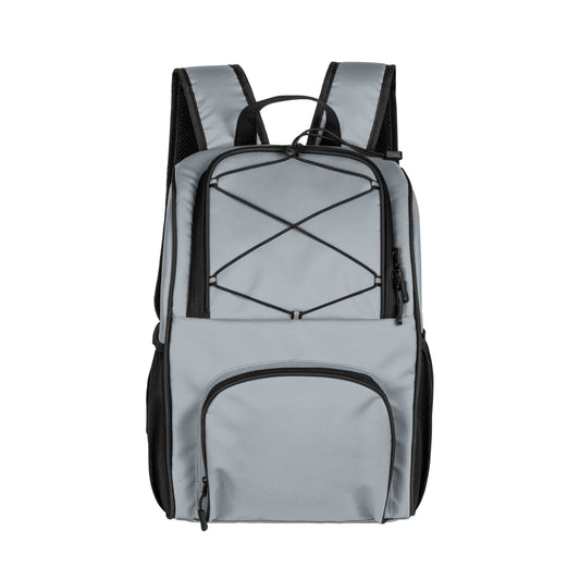 Plain Gray 24 Can Flex Backpack Cooler - Logo Brands - Flyclothing LLC