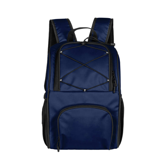 Plain Navy 24 Can Flex Backpack Cooler - Logo Brands - Flyclothing LLC