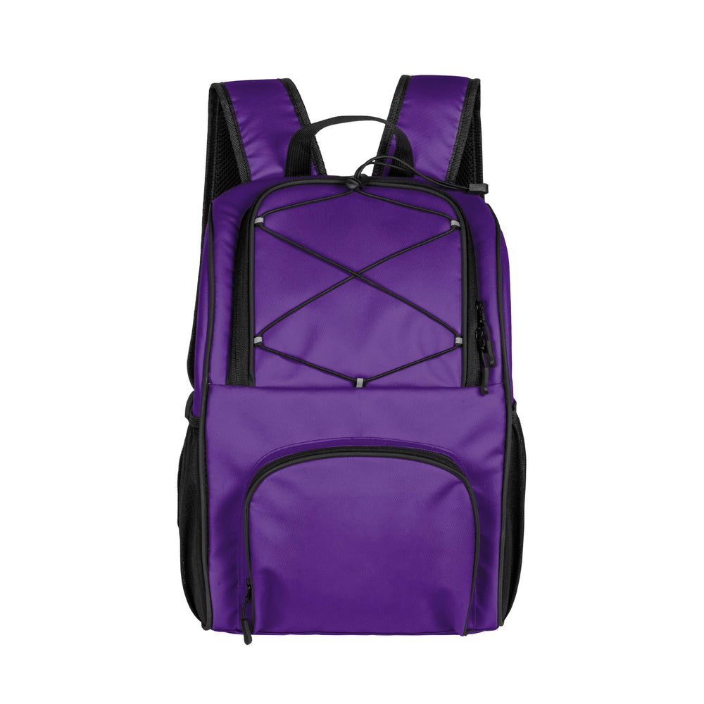 Plain Purple 24 Can Flex Backpack Cooler - Logo Brands - Flyclothing LLC