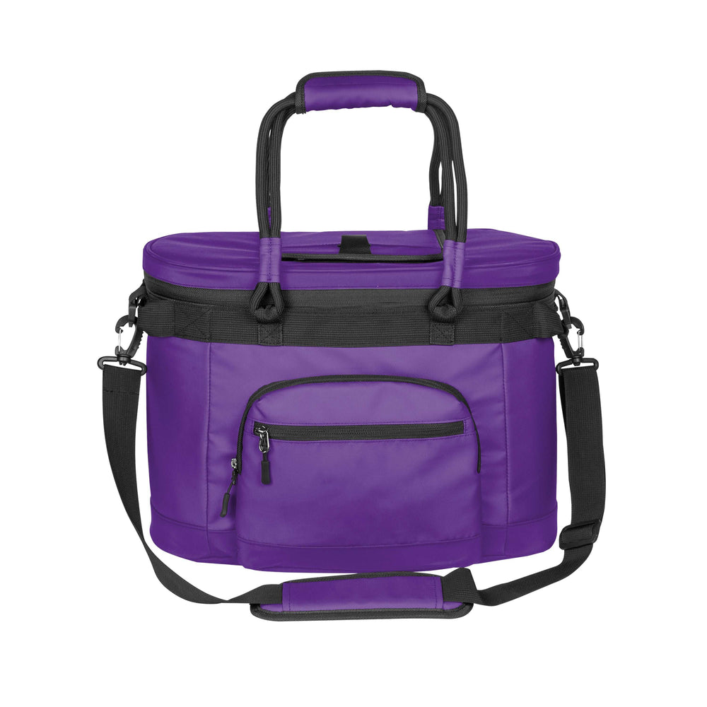 Plain Purple 35 Can Flex Cooler - Logo Brands - Flyclothing LLC