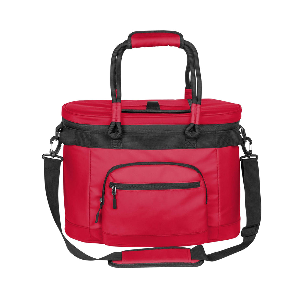 Plain Red 35 Can Flex Cooler - Logo Brands - Flyclothing LLC