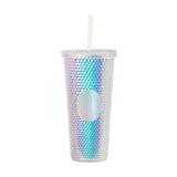 Plain 24oz Iridescent Studded Tumbler