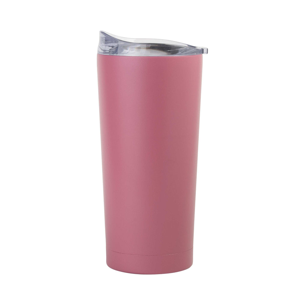Plain Berry 20oz Powder Coat Tumbler - Logo Brands - Flyclothing LLC