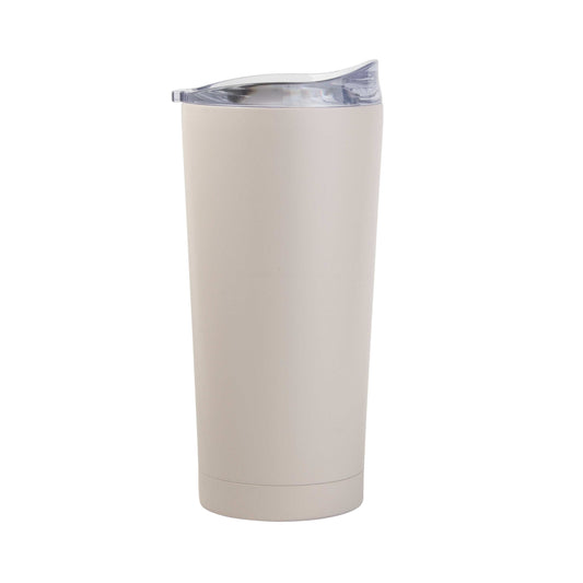 Plain Sand 20oz Powder Coat Tumbler - Logo Brands - Flyclothing LLC