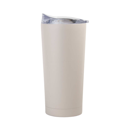 Plain Sand 20oz Powder Coat Tumbler - Logo Brands - Flyclothing LLC