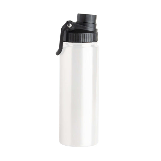 Plain White 21oz Twist Top Bottle - Logo Brands - Flyclothing LLC