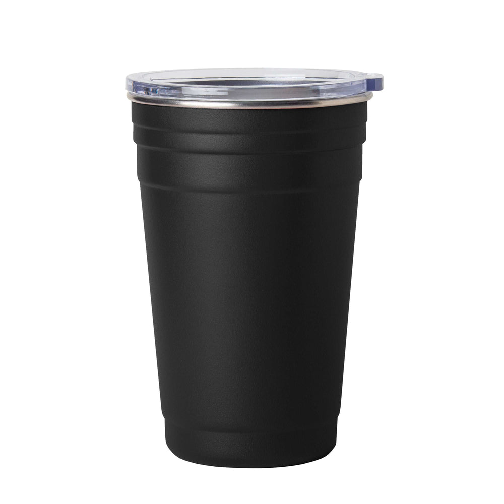 Plain Non Branded Black 22oz Stainless Cup - Logo Brands - Flyclothing LLC