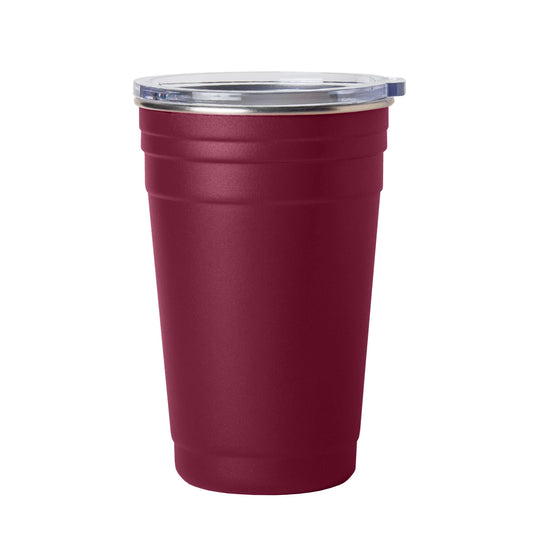 Plain Maroon 22oz Stainless Cup - Logo Brands - Flyclothing LLC