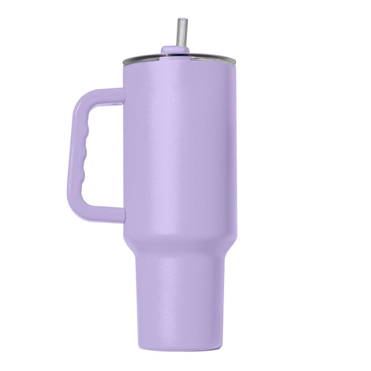 Plain Lavender 40oz Powder Coat Tumbler - Logo Brands - Flyclothing LLC