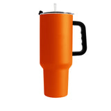 Plain Orange 40oz Powder Coat Tumbler