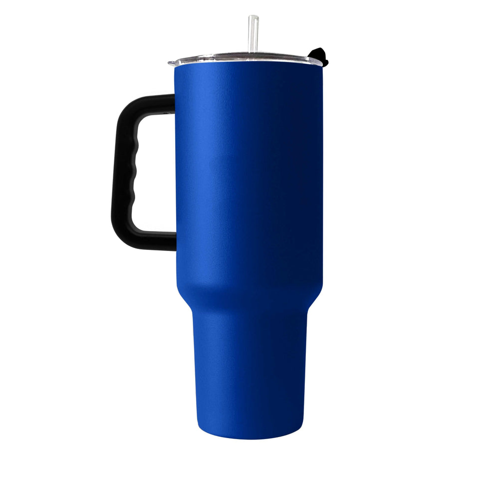 Plain Royal 40oz Powder Coat Tumbler - Logo Brands - Flyclothing LLC