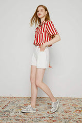 The Pleated Fun Short HJ117 - Hey Joanie - Flyclothing LLC