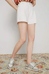 The Pleated Fun Short HJ117 - Hey Joanie - Flyclothing LLC