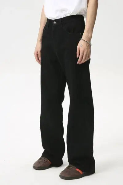 Baggy Jeans with Pockets - Trendsi - Flyclothing LLC