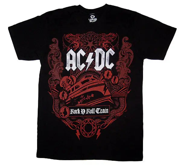 ACDC Rock & Roll Train T-Shirt - ACDC - Flyclothing LLC