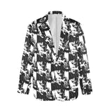 Baha Ranch Black White Cowboy Women's Western Blazer