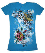 Sugar & Rox Swallows Tee - Sugar and Rox - Flyclothing LLC
