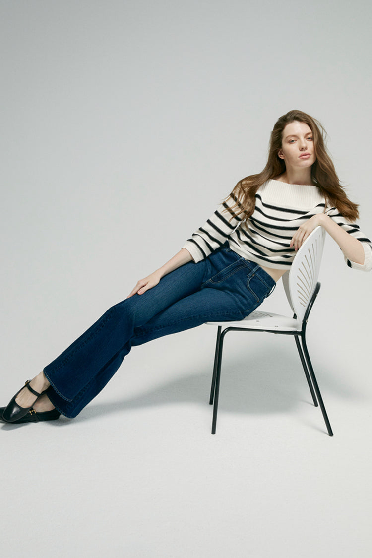 Barbara High Rise Bootcut Jeans HJ004 - Hey Joanie - Flyclothing LLC