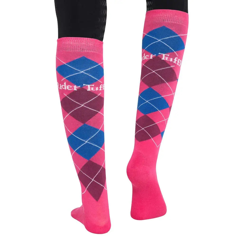 TuffRider Argyle Knee Hi Socks - Breeches.com - Flyclothing LLC