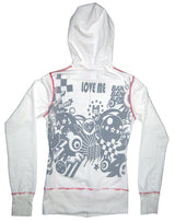 Sugar & Rox Crazy City Rhinestone Hoodie - Sugar and Rox - Flyclothing LLC