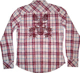 Pop Icon Western Plaid Shirt - Pop Icon Clothing - Flyclothing LLC