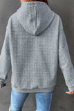 Pumpkin Face Graphic Drawstring Hoodie with Pocket - Trendsi - Flyclothing LLC