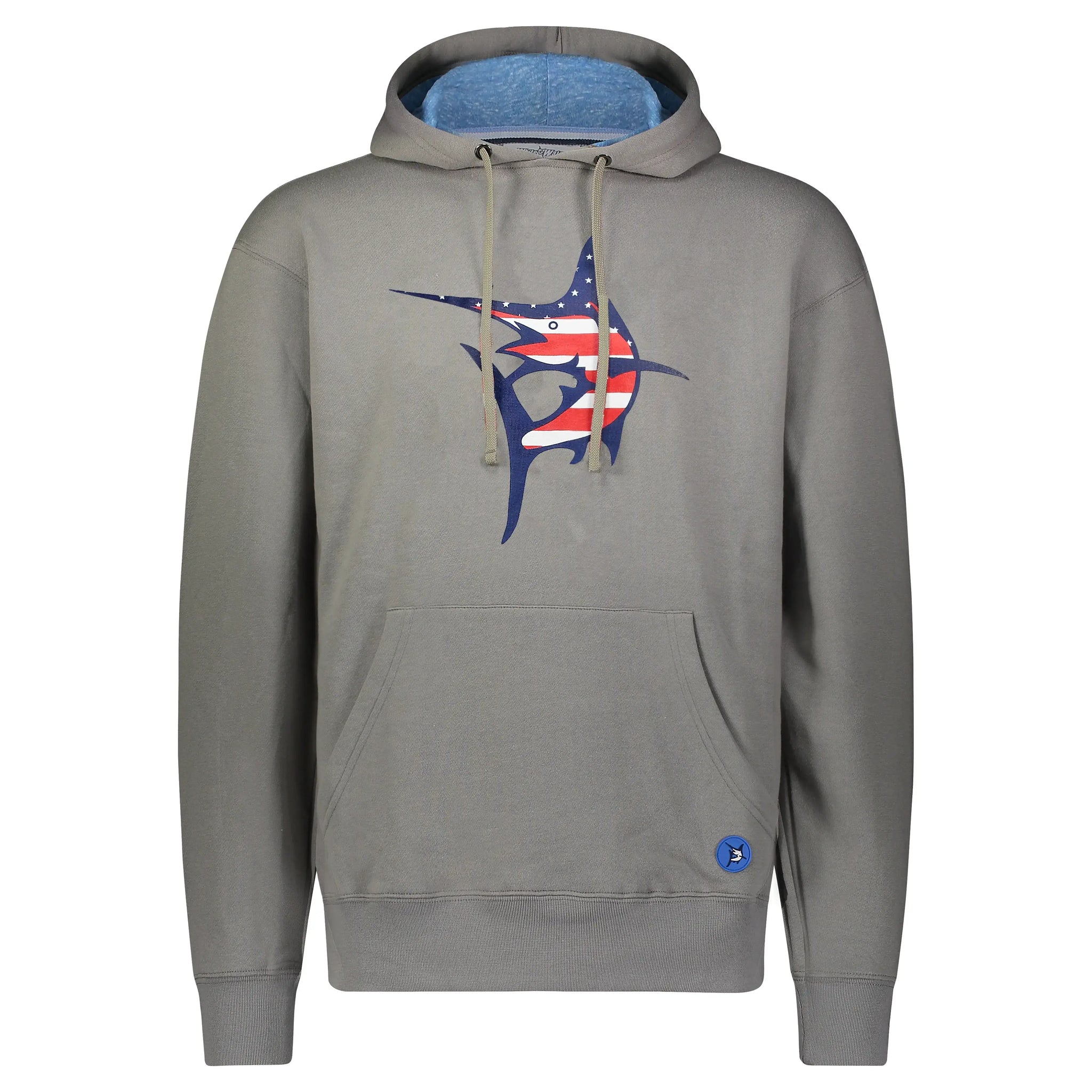 USA Georges Bank Hoodie - White Water Life - Flyclothing LLC