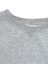 Perfee Round Neck Long Sleeve Sweatshirt - Trendsi - Flyclothing LLC
