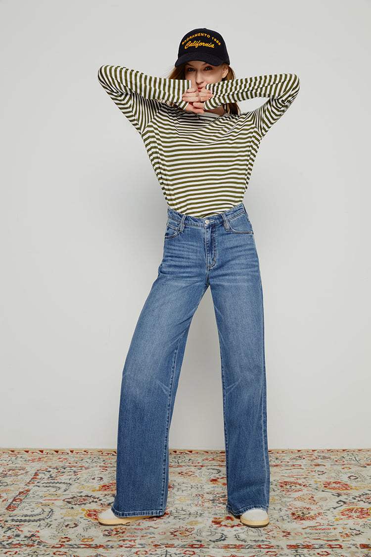 Angeles High Rise Baggy Jeans HJ103 - Hey Joanie - Flyclothing LLC