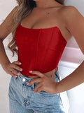 Tube Cropped Top - Trendsi - Flyclothing LLC