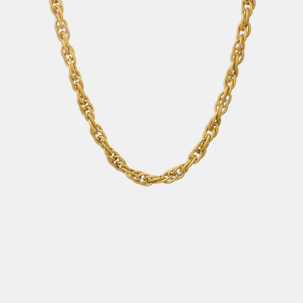 Titanium Steel Chain Necklace - Trendsi