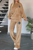 Full Size Boat Neck Long Sleeve Top and Pants Set - Trendsi - Flyclothing LLC