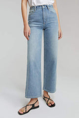 The Cityer Crop Wide Jeans HJ009 - Hey Joanie - Flyclothing LLC