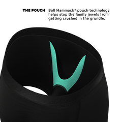 The 009 | Black Tuxedo Ball Hammock® Pouch Underwear - Shinesty