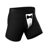 The 009 | Black Tuxedo Ball Hammock® Pouch Underwear