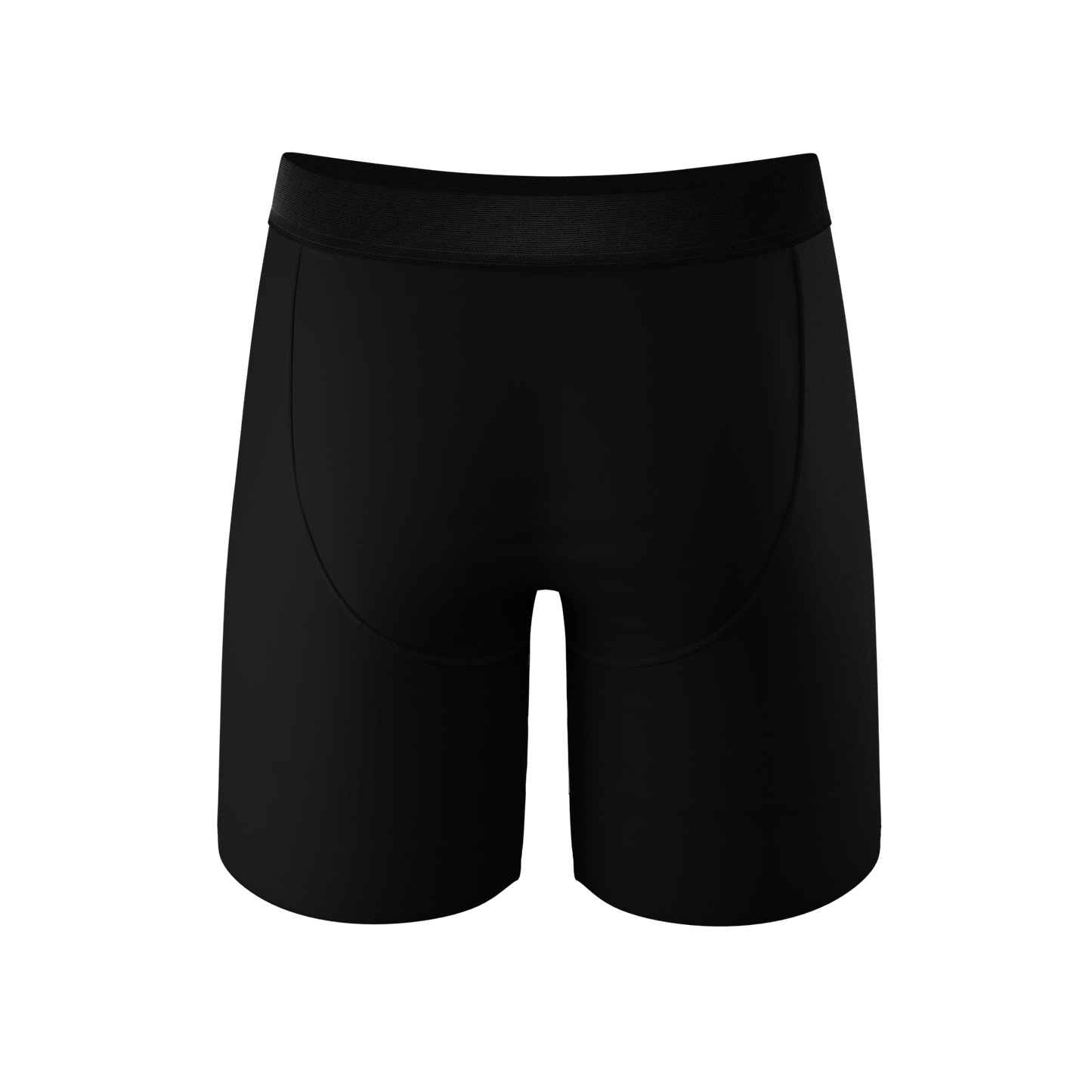 The 009 | Black Tuxedo Ball Hammock® Boxer - Long Leg