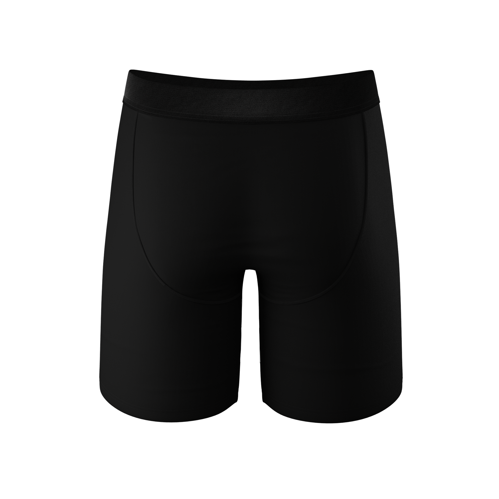The 009 | Black Tuxedo Ball Hammock® Boxer - Long Leg