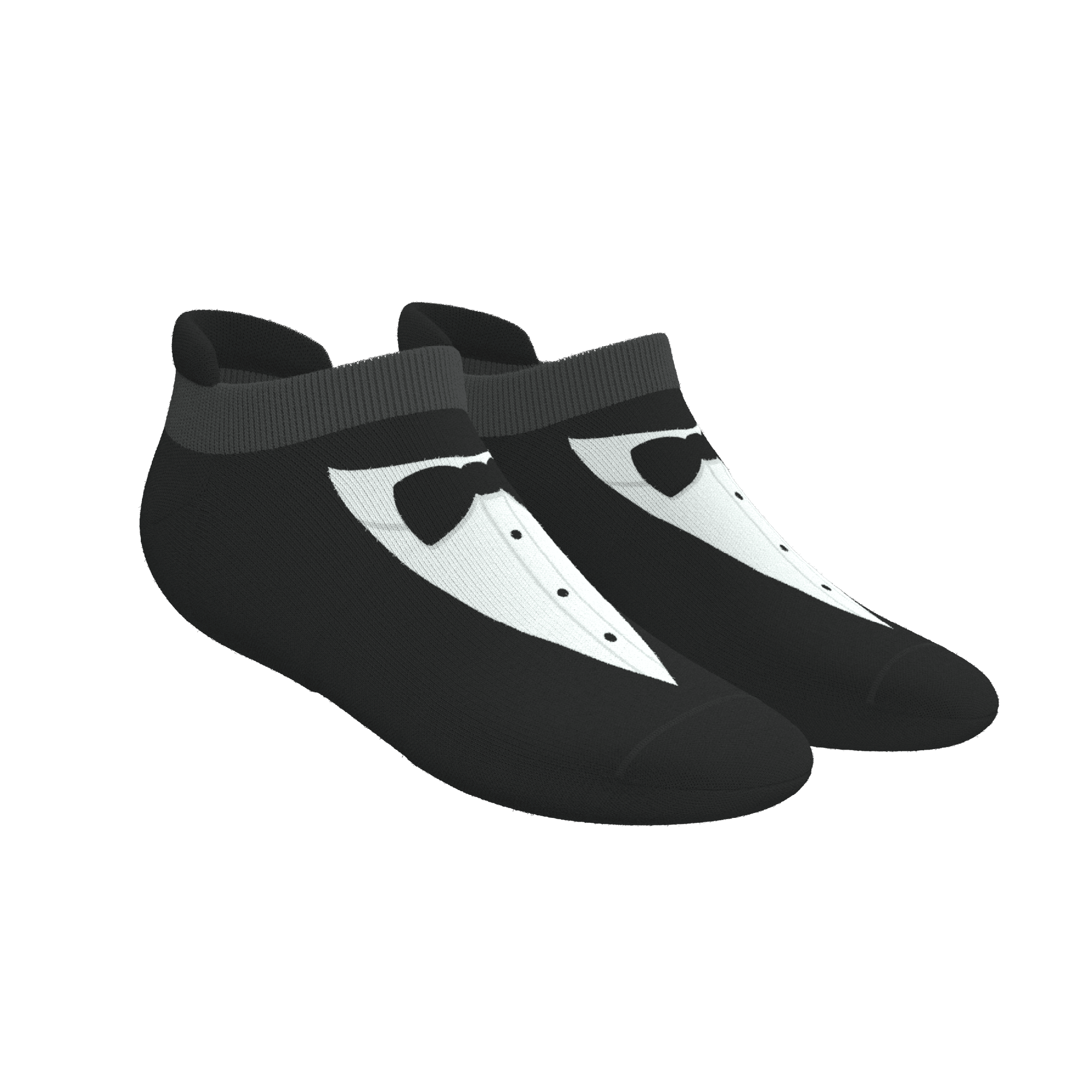 The 009 | Tuxedo Heel Hammock™ Ankle Socks - Shinesty