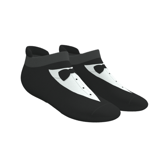 The 009 | Tuxedo Heel Hammock™ Ankle Socks - Shinesty